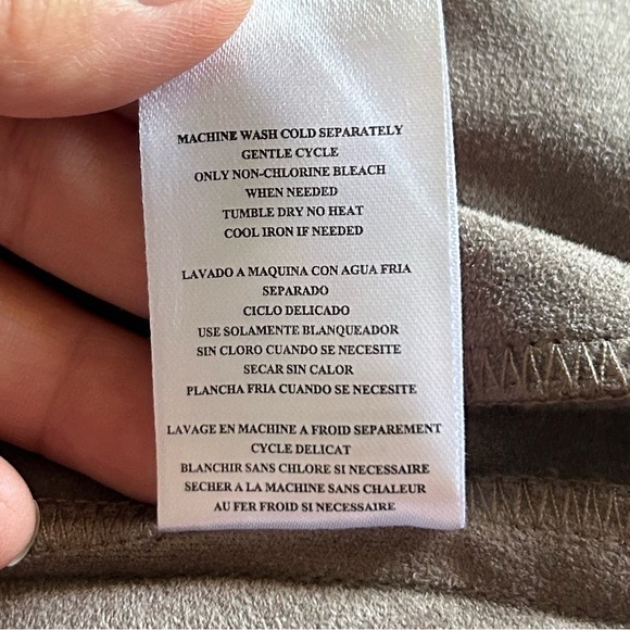 Kut from the Kloth brown faux suede jacket with pockets size S - Picture 10 of 10